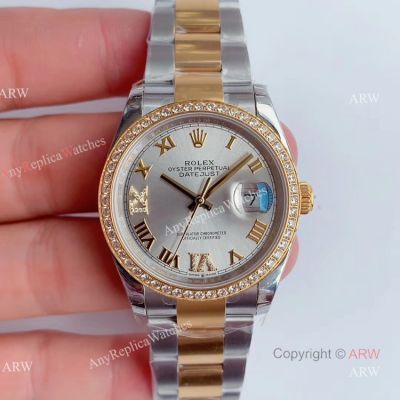 Swiss Copy Rolex Oyster Perpetual Datejust Men Watch - Rolex Datejust 36 Diamond Watch 